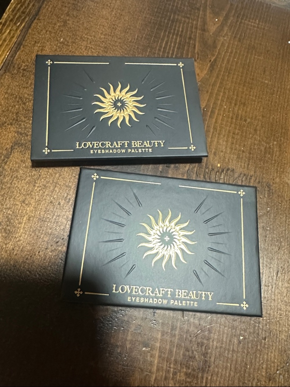Lovecraft Beauty Eyeshadow Palette - Black & Gold